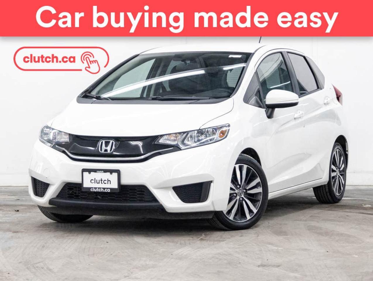 Used 2017 Honda Fit SE w/ Heated Front Seats, Rearview Cam, A/C for sale in Toronto, ON
