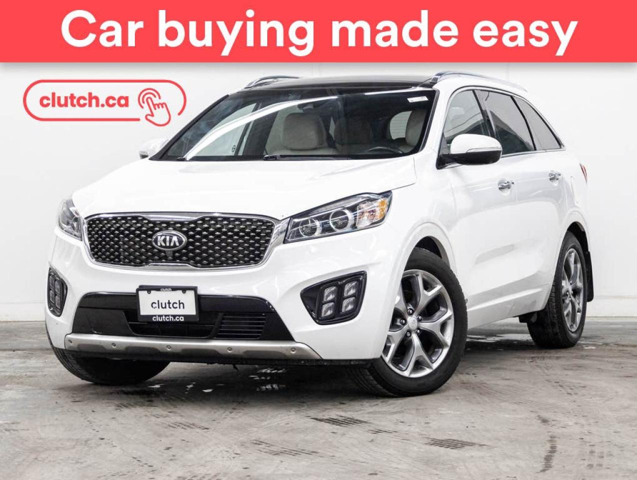 Used 2016 Kia Sorento SX AWD w/Bluetooth, Heated Front Seats, Backup Cam for sale in Toronto, ON