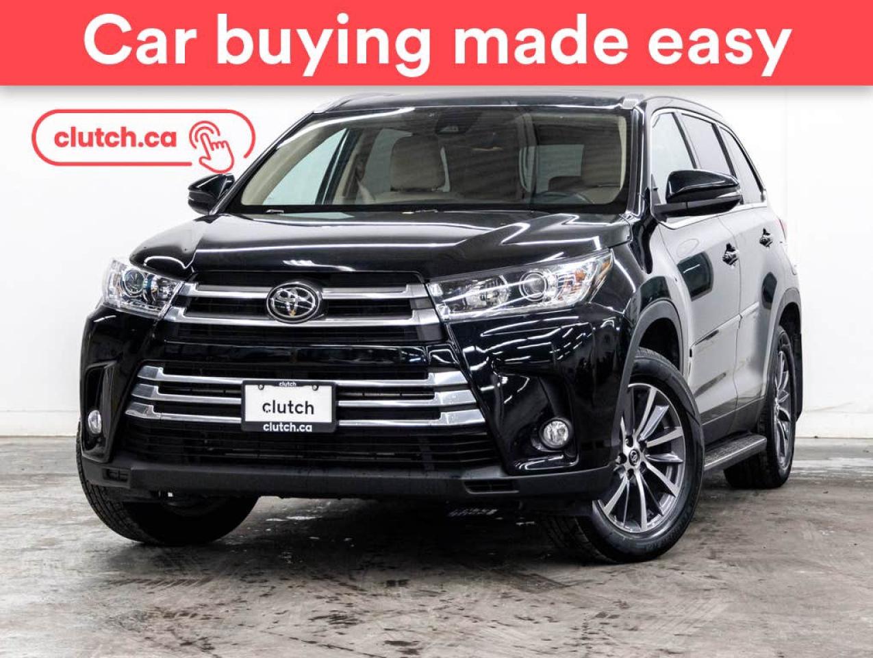 Used 2019 Toyota Highlander XLE AWD w/ Bluetooth, Front Heated Seats, Dual Zone Climate Control for sale in Toronto, ON