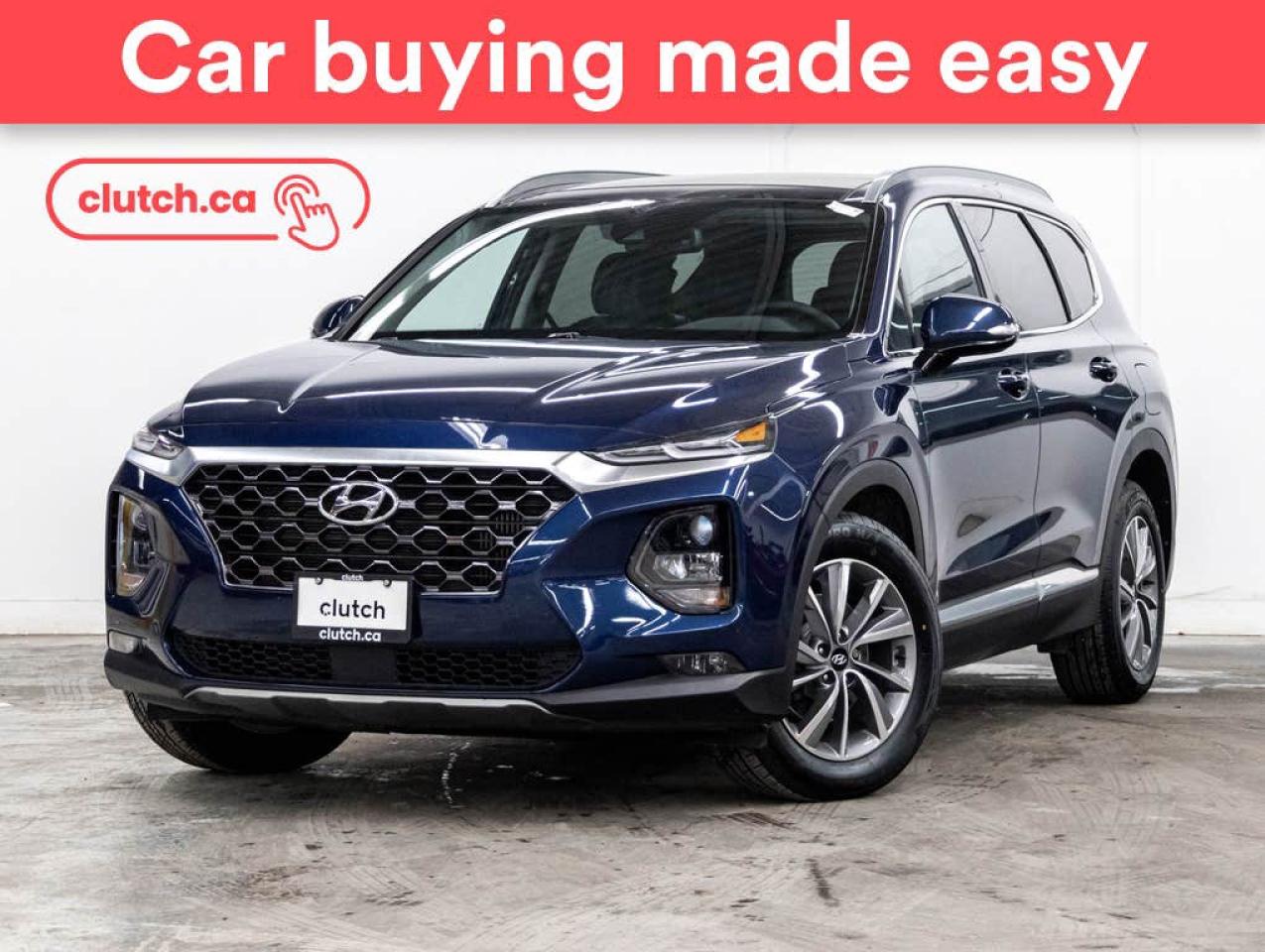 Used 2020 Hyundai Santa Fe Preferred AWD w/ Sun & Leather Pkg w/ Apple CarPlay & Android Auto, Rearview Cam, Dual Zone A/C for sale in Toronto, ON