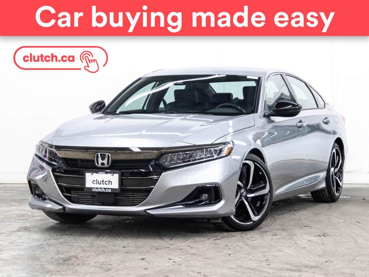 Used 2021 Honda Accord SE w/ Apple CarPlay & Android Auto, Rearview Cam, Dual Zone A/C for sale in Toronto, ON