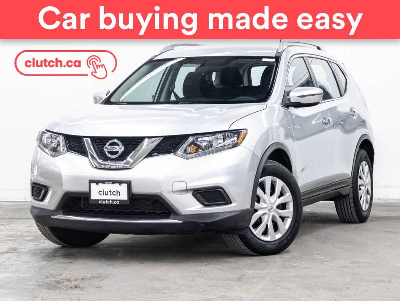 Used 2016 Nissan Rogue S AWD w/ Rearview Cam, Cruise Control, Climate Control for sale in Toronto, ON