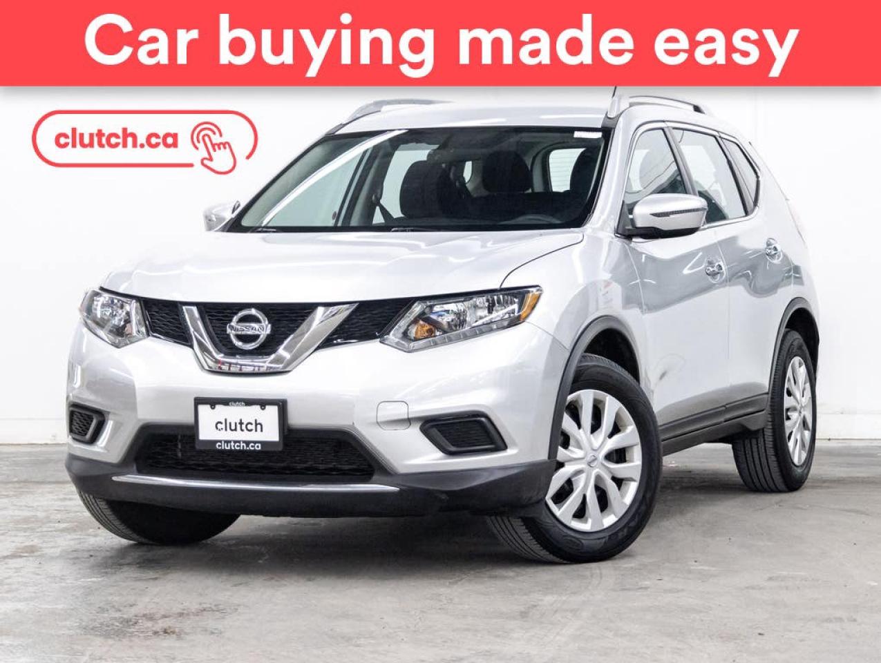 Used 2016 Nissan Rogue S AWD w/ Rearview Cam, Cruise Control, Climate Control for sale in Toronto, ON