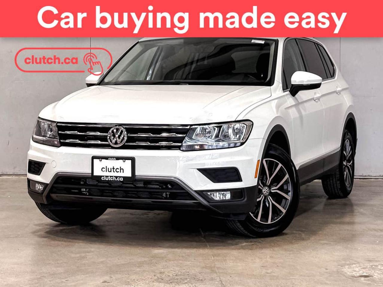Used 2020 Volkswagen Tiguan Comfortline AWD w/ Apple CarPlay, Heated Front Seats, Rearview Cam for sale in Toronto, ON