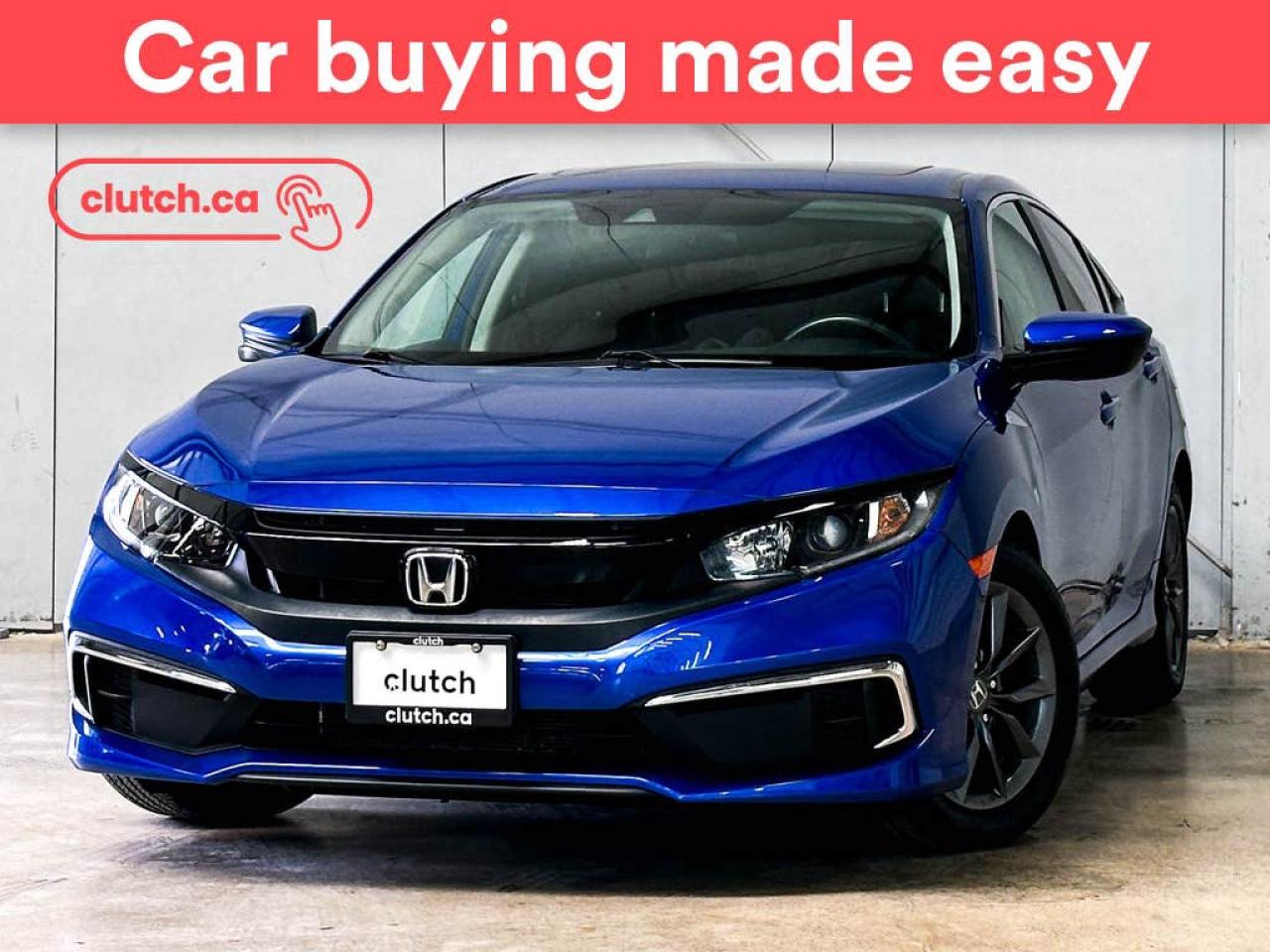 Used 2021 Honda Civic EX w/ Apple CarPlay, Heated Front Seats, Rearview Cam for sale in Toronto, ON