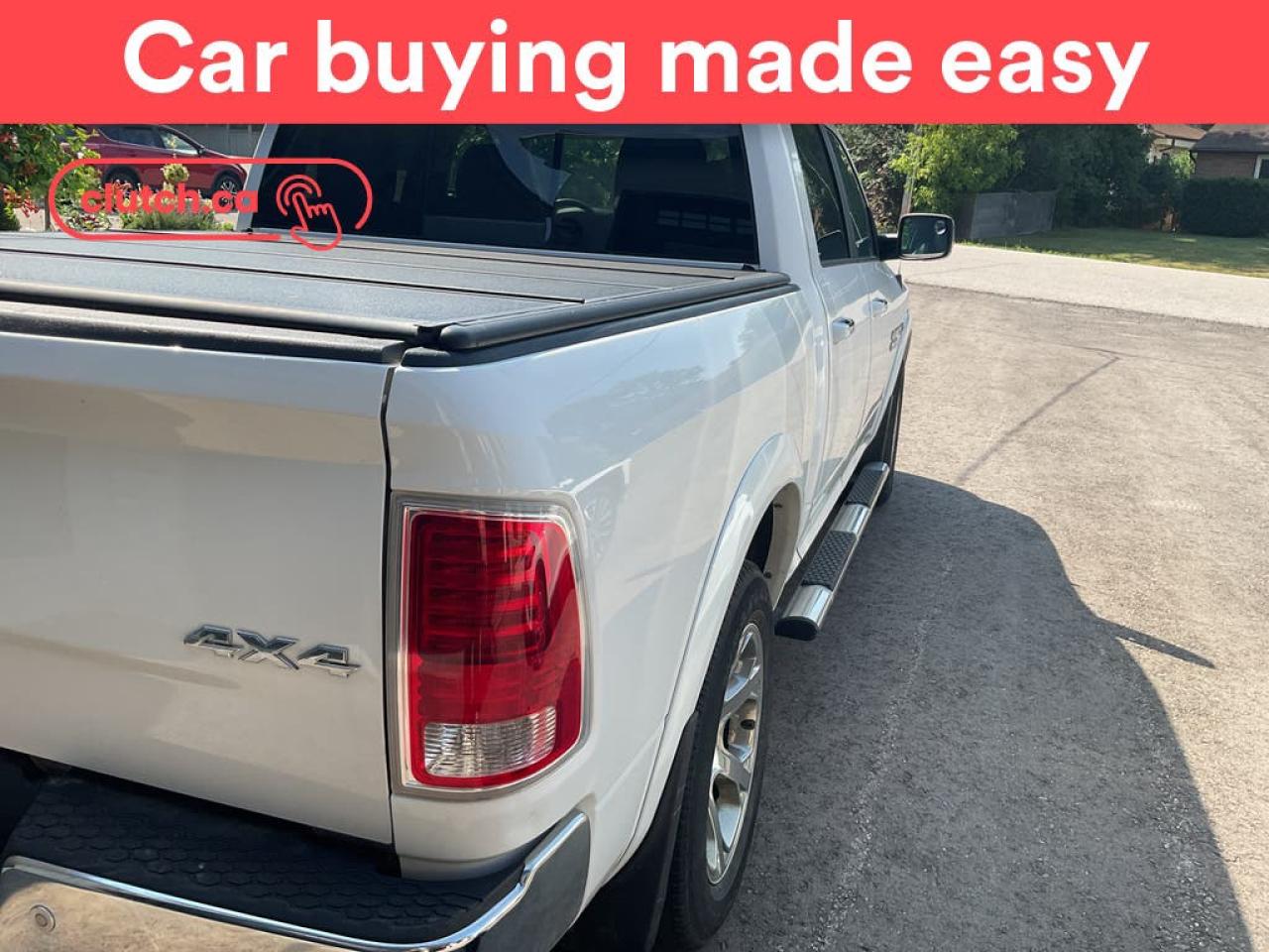 Used 2017 RAM 1500 Laramie Crew Cab 4X4 w/ Push Button Start, Rearview Cam, Dual Zone A/C for sale in Toronto, ON