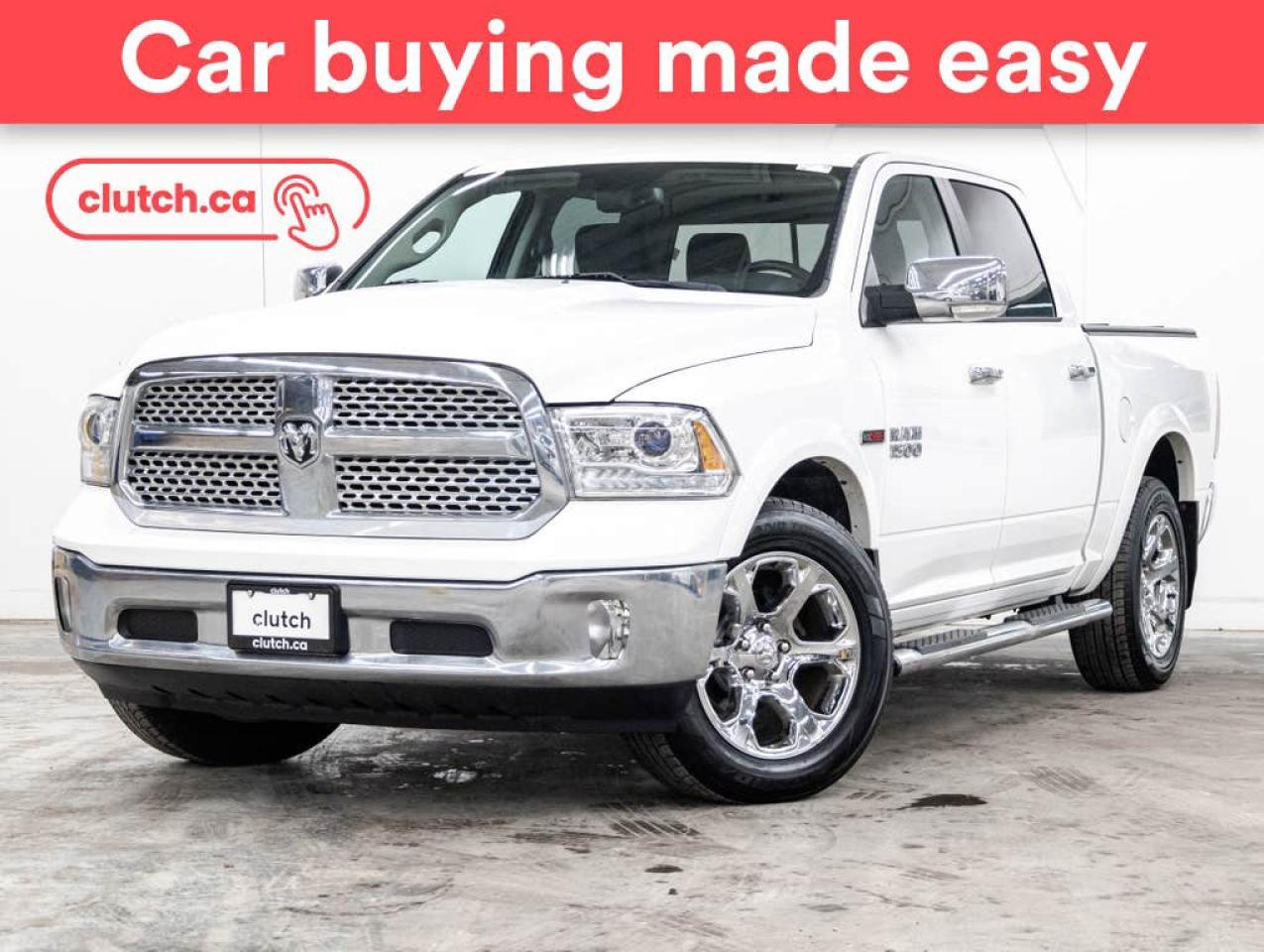 Used 2017 RAM 1500 Laramie Crew Cab 4X4 w/ Push Button Start, Rearview Cam, Dual Zone A/C for sale in Toronto, ON