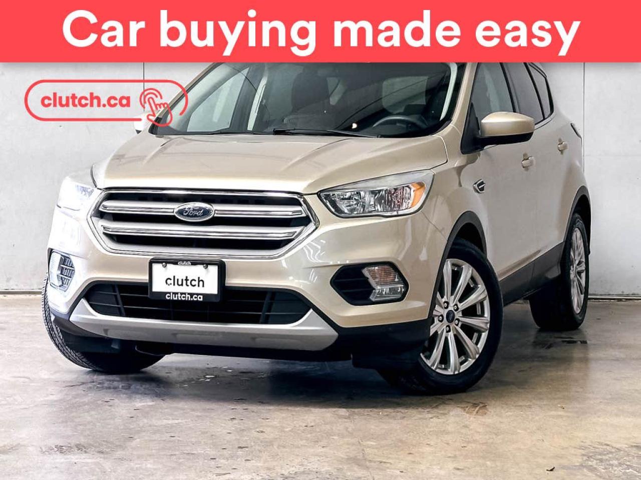 Used 2018 Ford Escape SE w/ Heated Front Seats, Rearview Camera, Cruise Control for sale in Toronto, ON