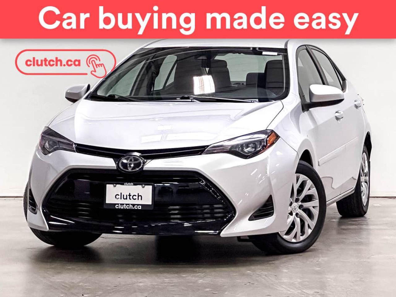 Used 2019 Toyota Corolla LE w/ Heated Front Seats, Rearview Camera, Cruise Control for sale in Toronto, ON