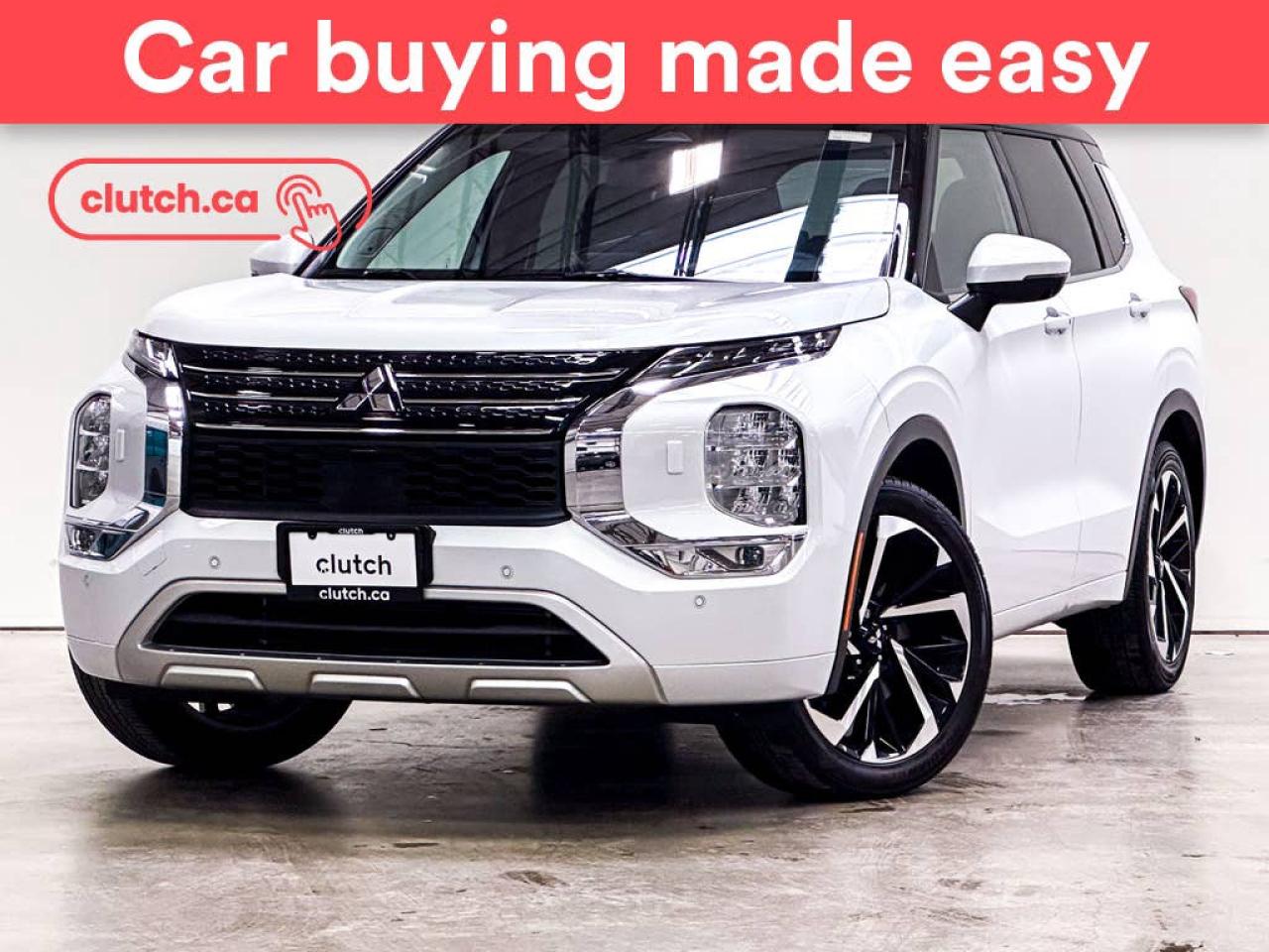 Used 2024 Mitsubishi Outlander GT S-AWC w/ Apple CarPlay, Heated Front Seats, Rearview Cam for sale in Toronto, ON