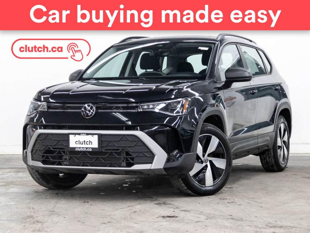 Used 2025 Volkswagen Taos Trendline AWD w/ Apple CarPlay & Android Auto, Rearview Cam, Dual Zone A/C for sale in Toronto, ON