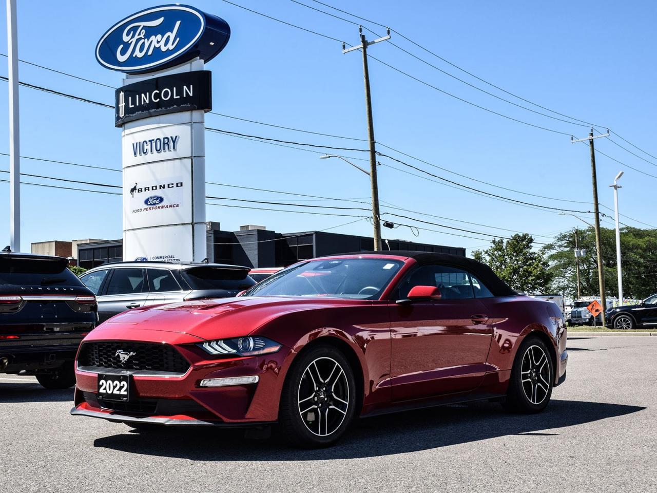 Used 2022 Ford Mustang EcoBoost Premium Heated & Cooled Leather Seats for sale in Chatham, ON