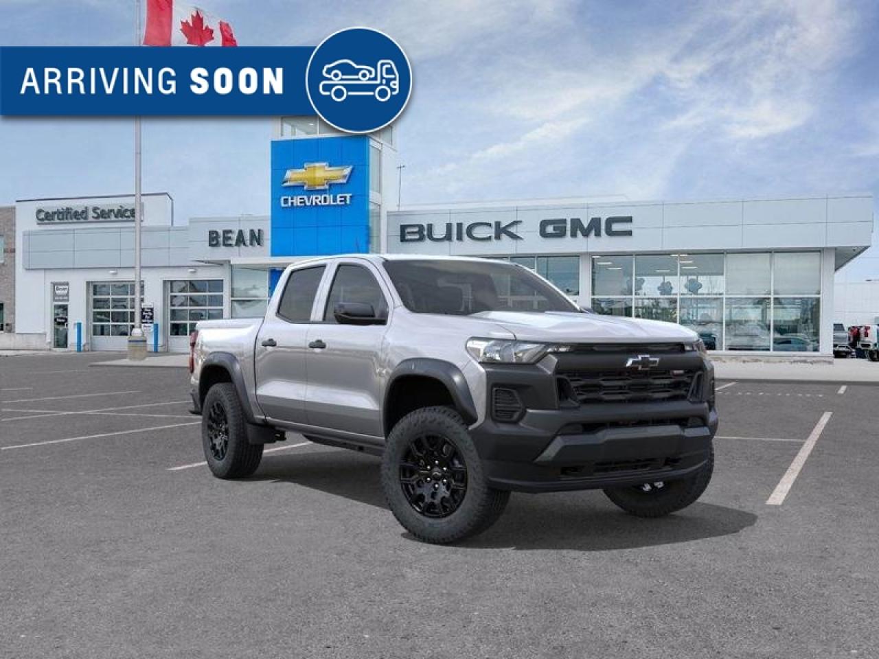New 2025 Chevrolet Colorado Trail Boss 2.7L 4 CYL WITH REMOTE START/ENTRY, HEATED SEATS, HEATED STEERING WHEEL, HITCH GUIDANCE, HD REAR VISION CAMERA, APPLE CARPLAY AND ANDROID AUTO for sale in Carleton Place, ON