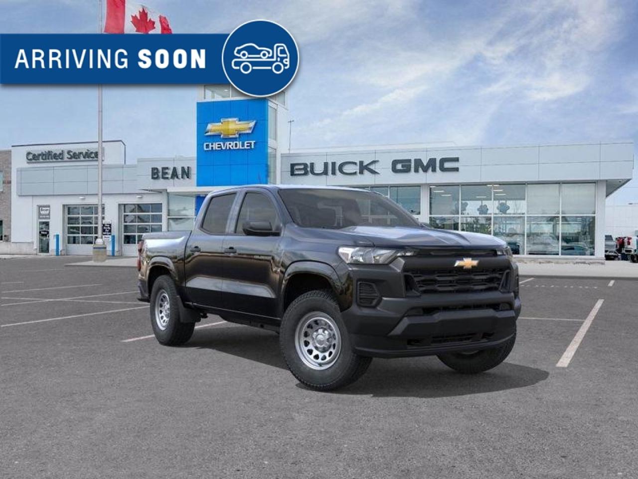 New 2025 Chevrolet Colorado WT 2.7L 4 CYL WITH REMOTE ENTRY, CRUISE CONTROL, HITCH GUIDANCE, HD REAR VISION CAMERA, ADVANCED TRAILERING PACKAGE, APPLE CARPLAY AND ANDROID AUTO for sale in Carleton Place, ON