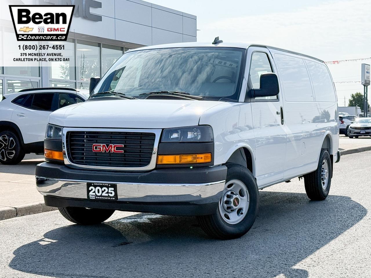 2025 GMC Savana 2500 Work Van 4.3L V6, REMOTE START/ENTRY, POWER DRIVER SEAT, AIR CONDITIONING, CRUISE CONTROL, MP3 PLAYER, BLUETOOTH, REAR VISION CAMERA Photo