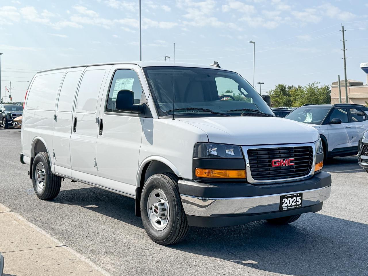 2025 GMC Savana 2500 Work Van 4.3L V6, REMOTE START/ENTRY, POWER DRIVER SEAT, AIR CONDITIONING, CRUISE CONTROL, MP3 PLAYER, BLUETOOTH, REAR VISION CAMERA Photo