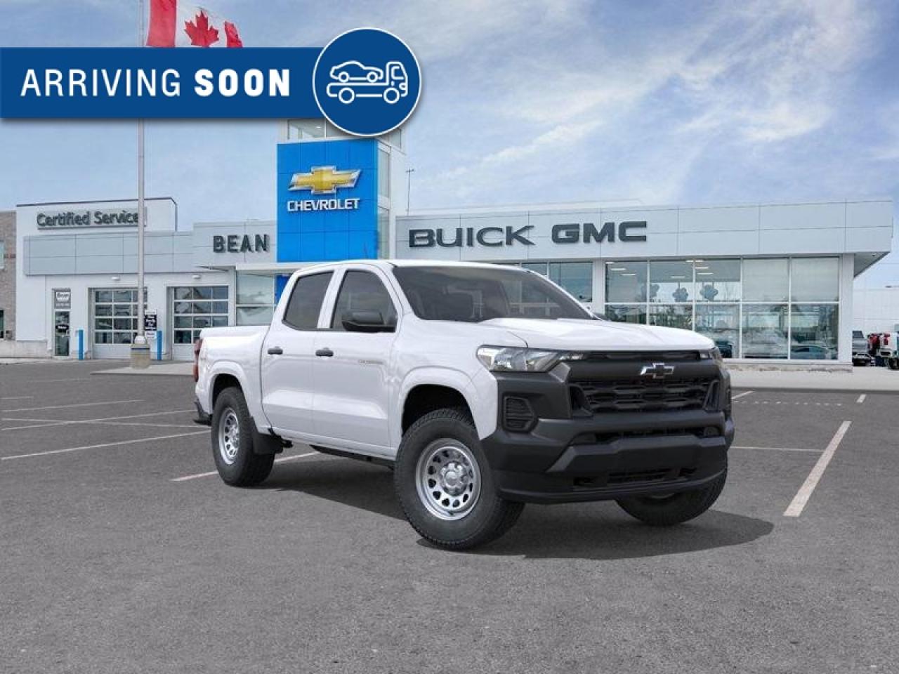 New 2025 Chevrolet Colorado WT 2.7L 4 CYL WITH REMOTE ENTRY, CRUISE CONTROL, HITCH GUIDANCE, HD REAR VISION CAMERA, ADVANCED TRAILERING PACKAGE, APPLE CARPLAY AND ANDROID AUTO for sale in Carleton Place, ON