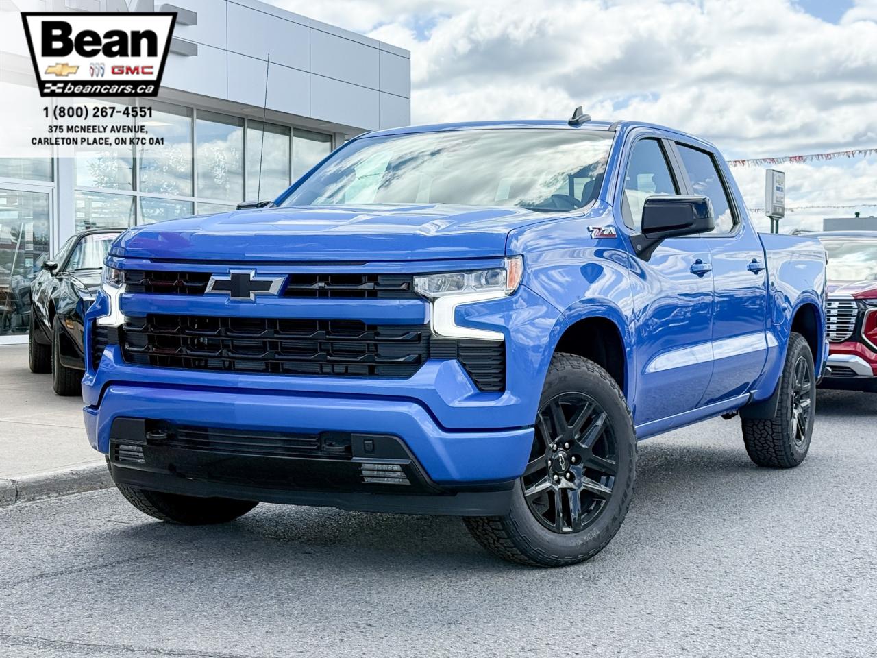 New 2025 Chevrolet Silverado 1500 RST 5.3L V8 WITH REMOTE START/ENTRY, HEATED SEATS, HEATED STEERING WHEEL, HD REAR VISION, POWER UP/DOWN TAILGATE, APPLE CARPLAY AND ANDROID AUTO for sale in Carleton Place, ON