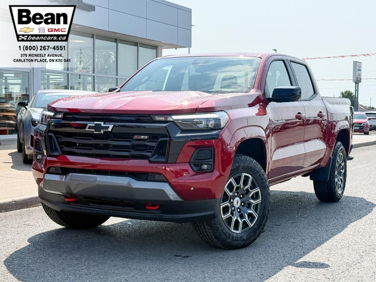 New 2025 Chevrolet Colorado Z71 2.7L 4 CYL WITH REMOTE START/ENTRY, HEATED STEERING WHEEL, HEATED SEATS, VENTILATED SEATS, HD SURROUND VISION, BOSE SPEAKERS for sale in Carleton Place, ON