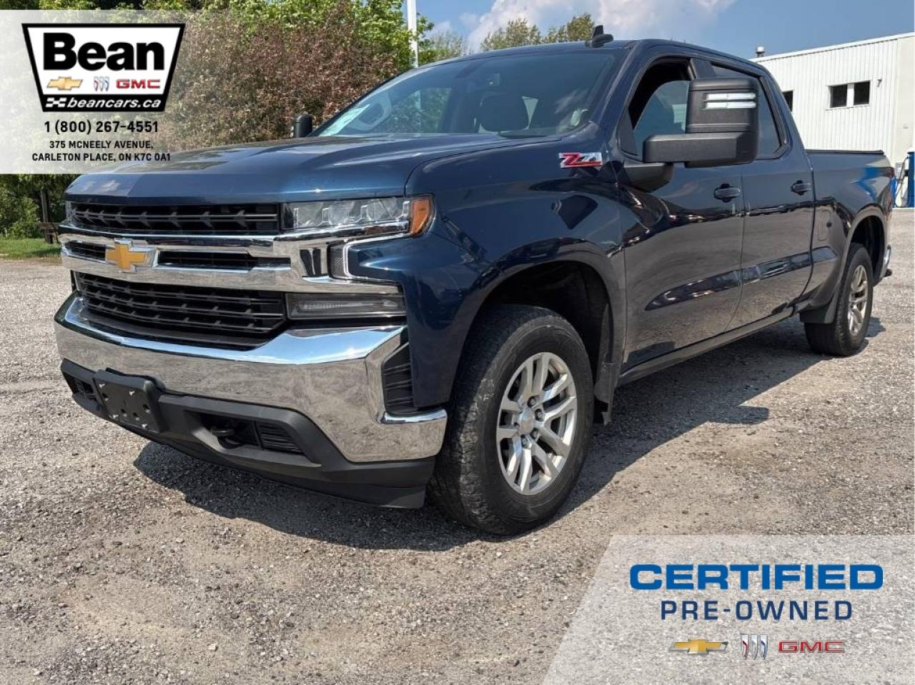 Used 2022 Chevrolet Silverado 1500 LTD LT CLEAN CARFAX, 5.3L V8, CREW CAB LONG BOX WITH TRAILERING MIRRORS, Z71 OFF ROAD PACKAGE, HEATED FRONT CLOTH BENCH SEAT, HEATED LEATHER WRAPPED STEERING WHEEL, 18