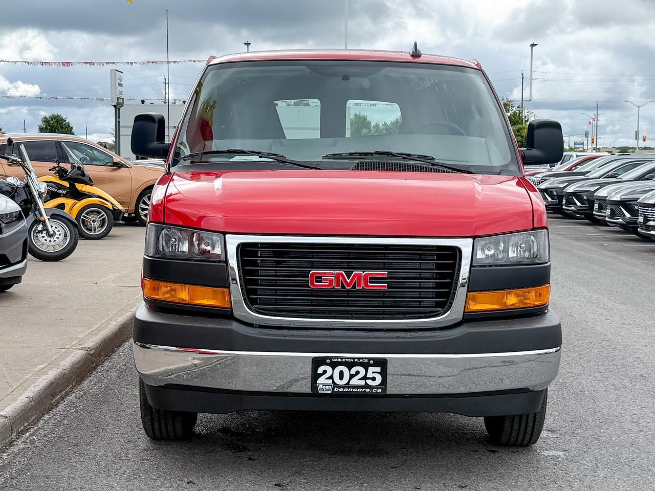 2025 GMC Savana 2500 Work Van 4.3L V6, REMOTE START/ENTRY, POWER DRIVER SEAT, AIR CONDITIONING, CRUISE CONTROL, MP3 PLAYER, BLUETOOTH, REAR VISION CAMERA Photo