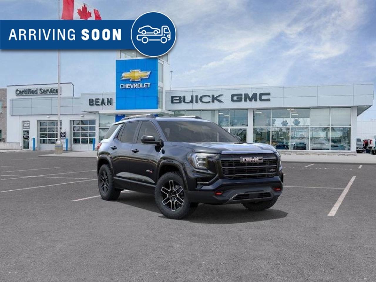 New 2026 GMC Terrain AT4 1.5L 4 CYL WITH REMOTE START/ENTRY, SUNROOF, HEATED SEATS, HEATED STEERING WHEEL, ADAPTIVE CRUISE CONTROL, HD REAR VIEW CAMERA, APPLE CARPLAY AND ANDROID AUTO for sale in Carleton Place, ON