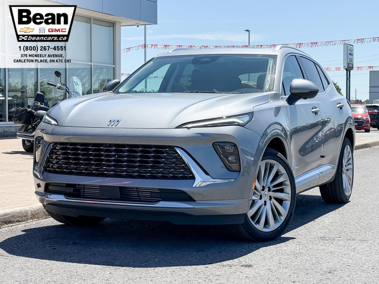 New 2025 Buick Envision Avenir 2.0L 4 CYL WITH REMOTE START/ENTRY, SUNROOF, HEATED/VENTILATED SEATS, HEATED STEERING WHEEL, BOSE SOUND, POWER LIFTGATE, HD SURROUND VISION for sale in Carleton Place, ON