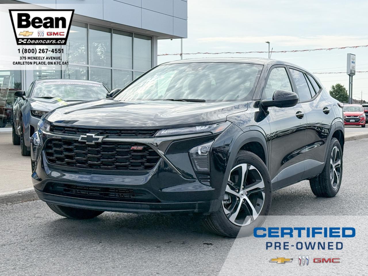 Used 2024 Chevrolet Trax 1.2L 3CYL TURBO, FWD, 1RS PACKAGE, HEATED FRONT CLOTH SEATS, HEATED LEATHER WRAPPEDSTEERING WHEEL, REMOTE VEHICLESTART, SAFETY PACKAGE, WIRELESS CARPLAY/ANDROID AUTO, 18