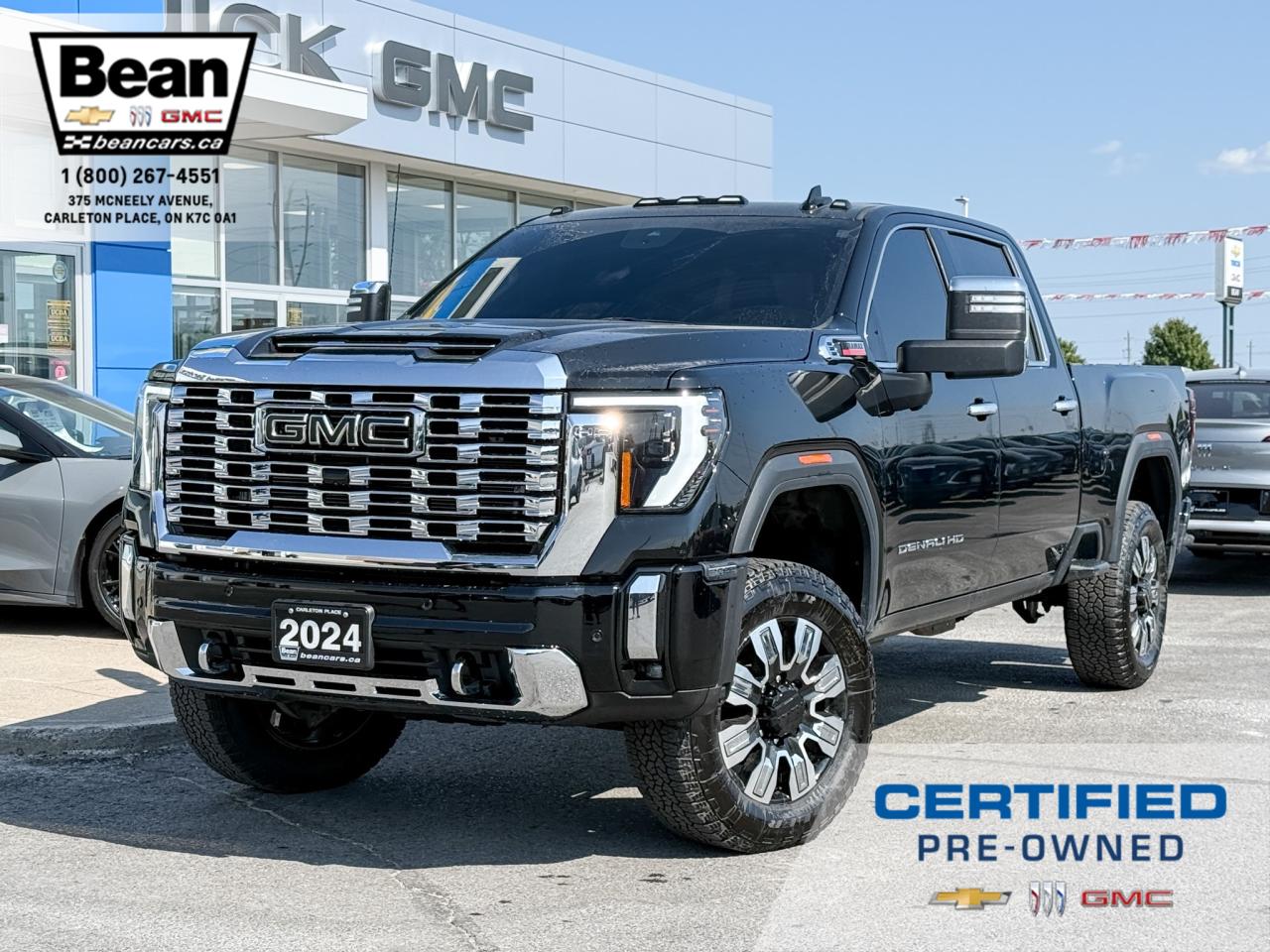 Used 2024 GMC Sierra 2500 HD Denali ORIGIANLLY PURCHASED NEW & SERVICED AT OUR DEALERSHIP, ONE OWNER, CLEAN CARFAX,6.6L V8 DURAMAX DIESEL, DENALI RESERVE PACKAGE, X31 OFF ROAD PACKAGE, ADAPTIVE CRUISE CONTROL, 20