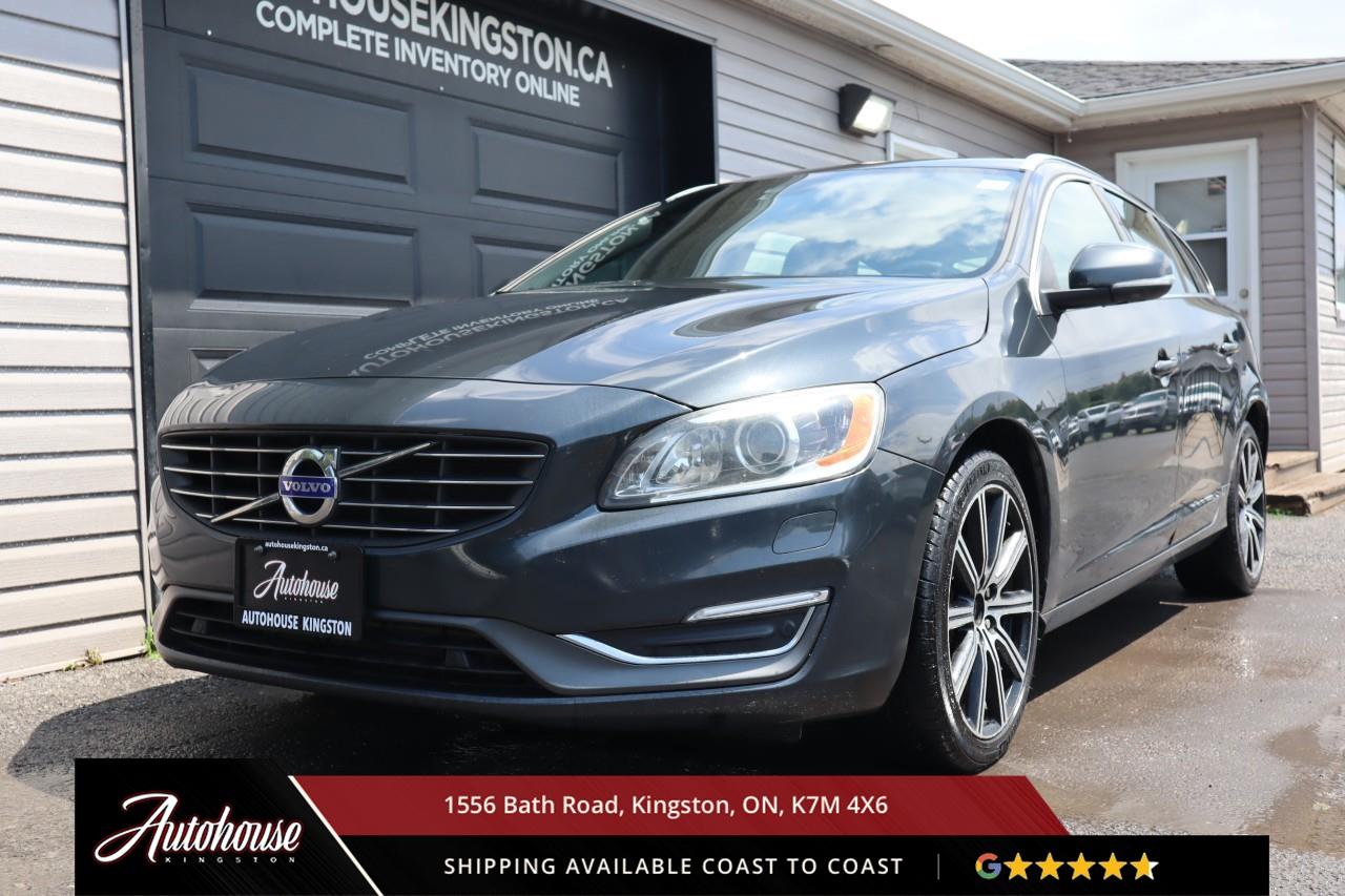 Used 2015 Volvo V60 T6 Premier Plus SUNROOF - LEATHER for sale in Kingston, ON