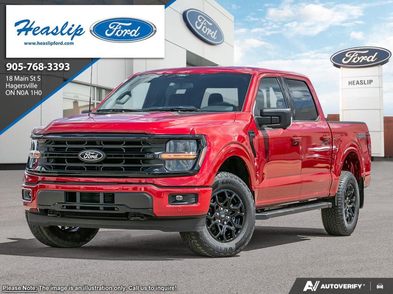 New 2025 Ford F-150 XLT for sale in Hagersville, ON