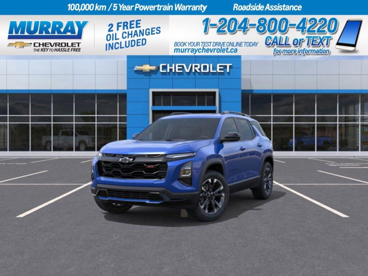 New 2026 Chevrolet Equinox AWD RS for sale in Winnipeg, MB