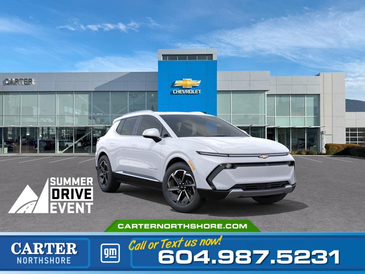 New 2025 Chevrolet Equinox EV for sale in North Vancouver, BC