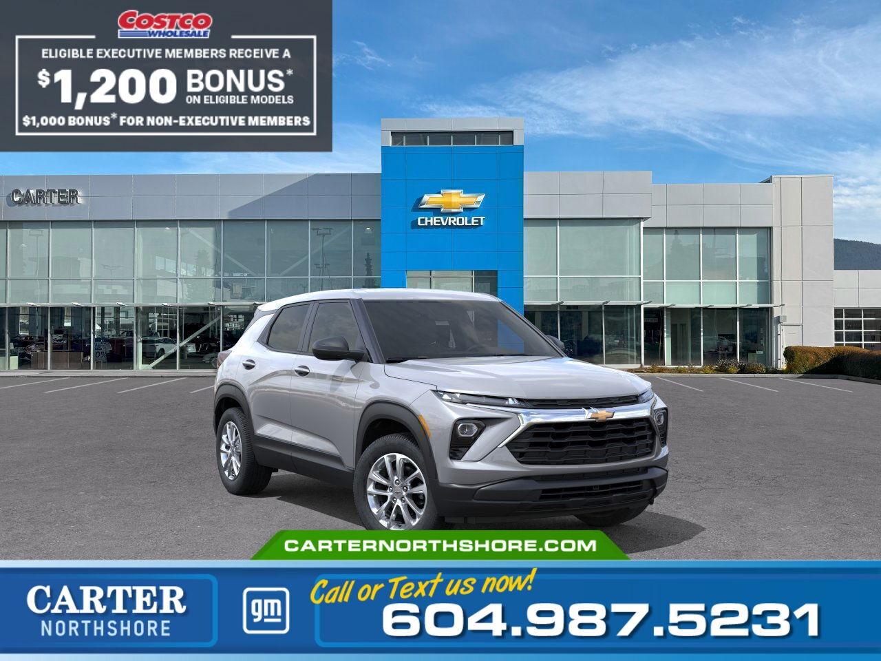 New 2026 Chevrolet TrailBlazer 1LS | Costco Members get $1,200 Discount for sale in North Vancouver, BC