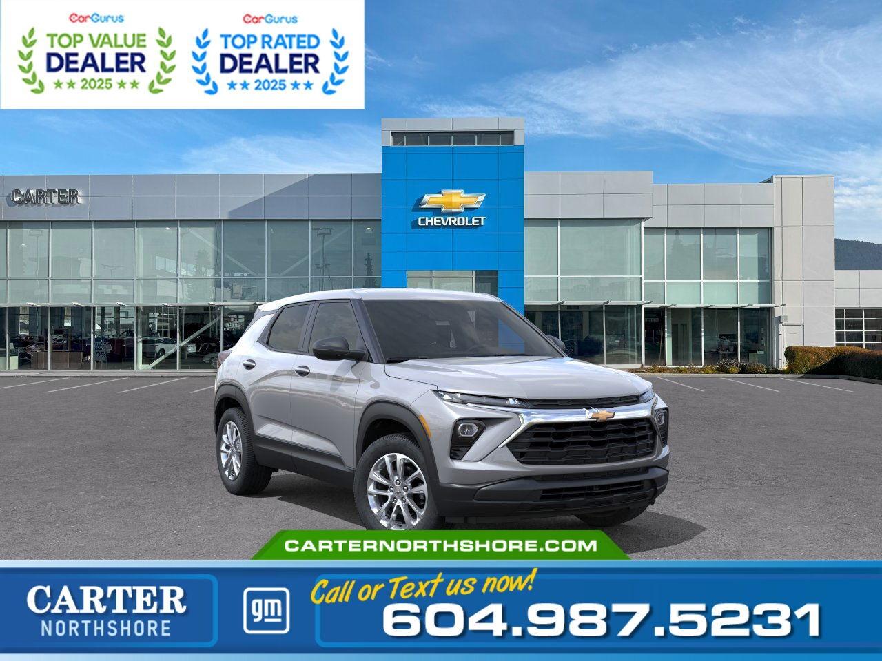 New 2026 Chevrolet TrailBlazer 1LS | Alum Wheels/Cruise Ctrl/HD Rear Cam for sale in North Vancouver, BC