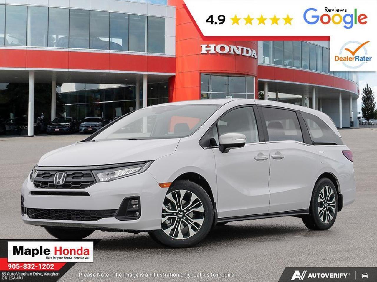 New 2025 Honda Odyssey 4DR AT TOURING for sale in Vaughan, ON