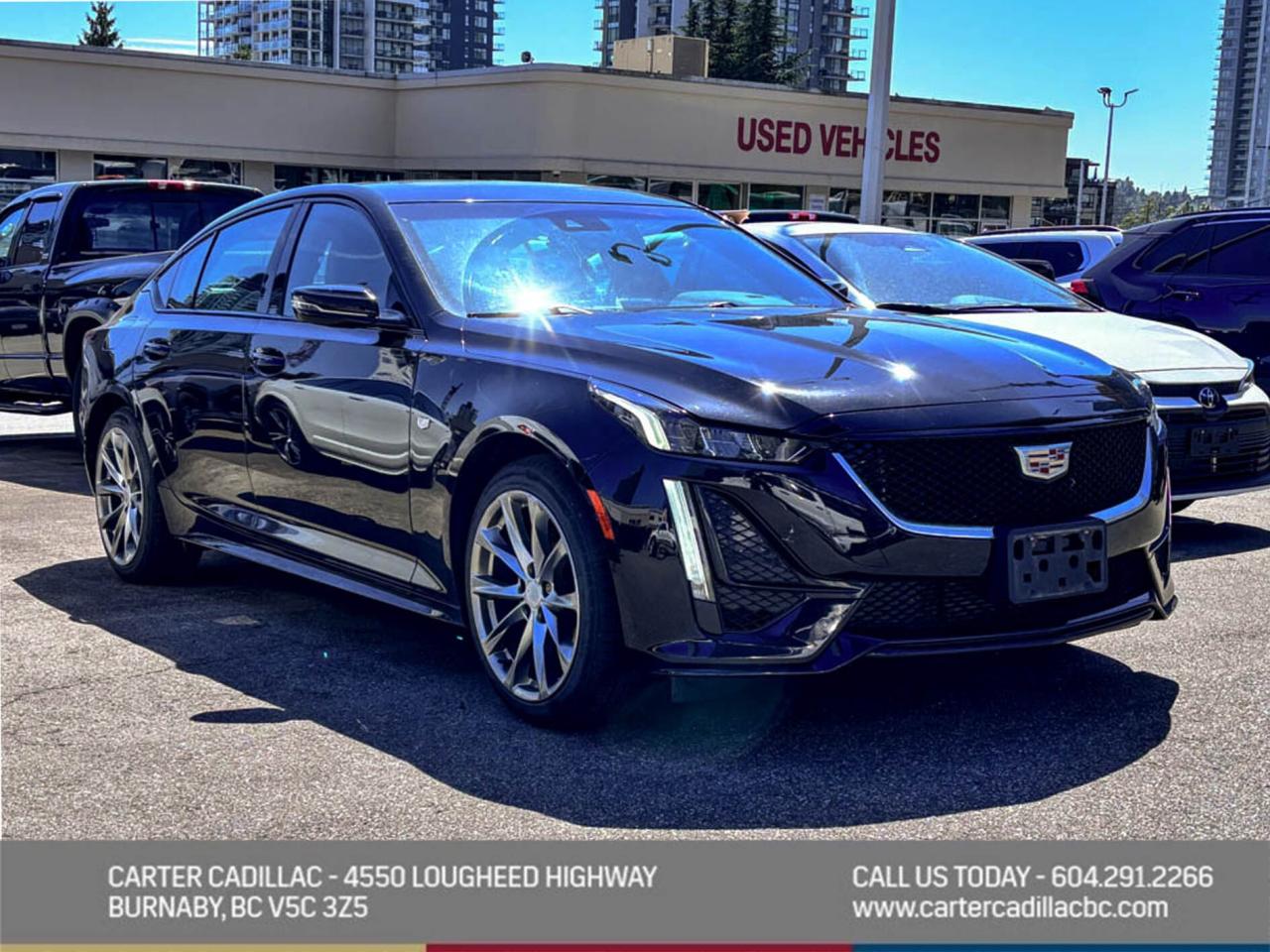 Used 2021 Cadillac CTS SPORT RWD | 2.0l turbo engine/leather accents for sale in Burnaby, BC