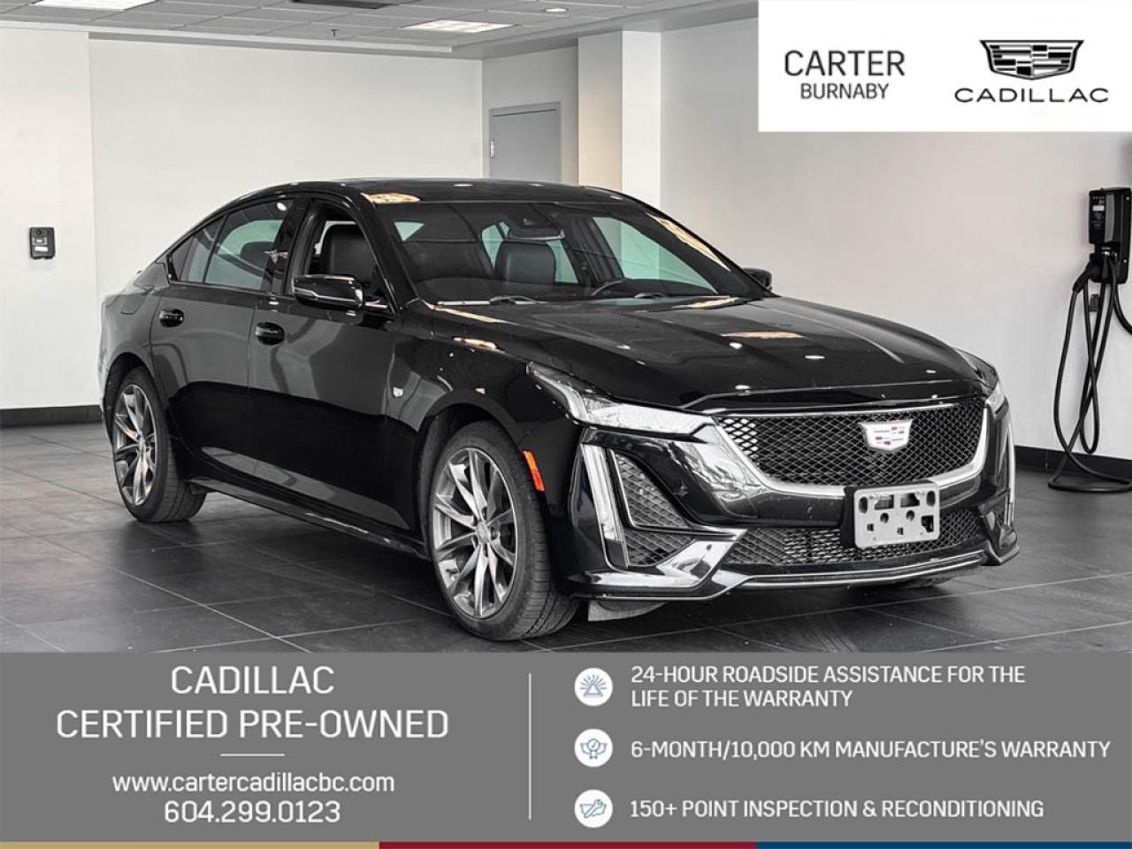 Used 2021 Cadillac CT5 SPORT AWD | 2.0l turbo engine/sun roof/power seats for sale in Burnaby, BC