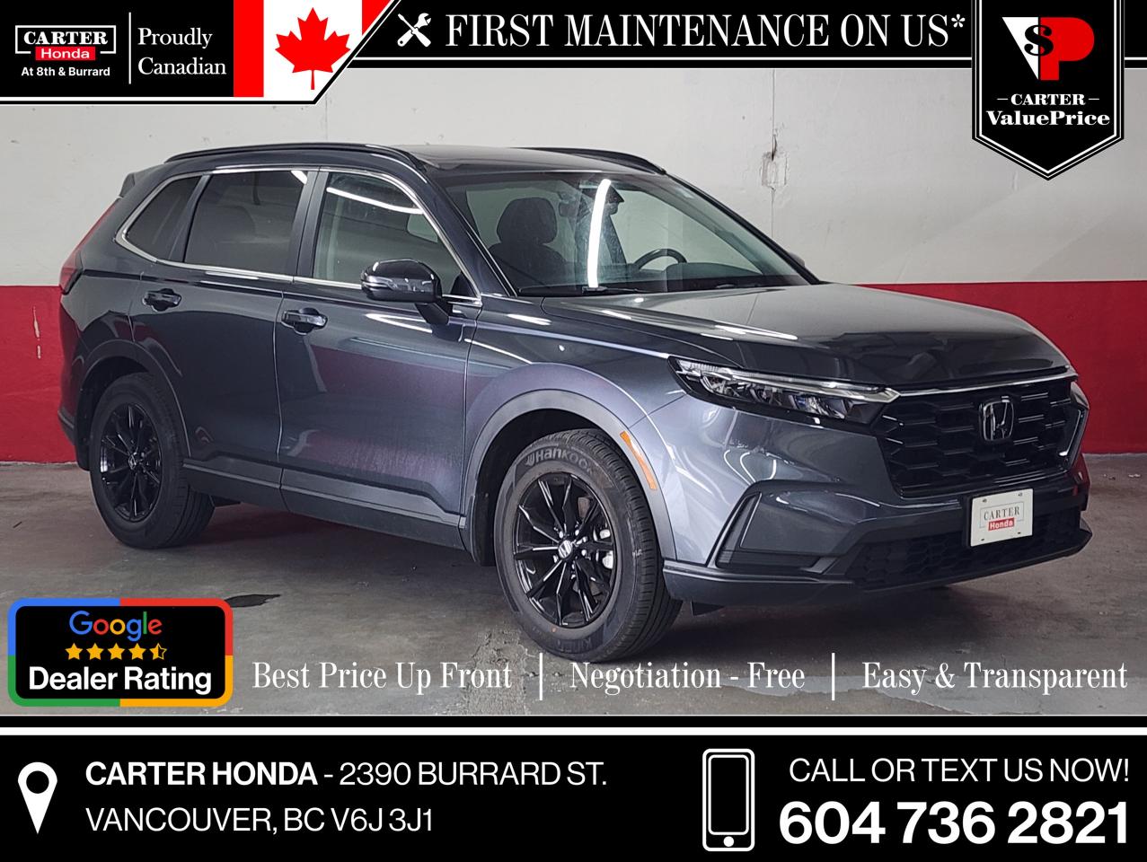 Used 2024 Honda CR-V Sport AWD for sale in Vancouver, BC