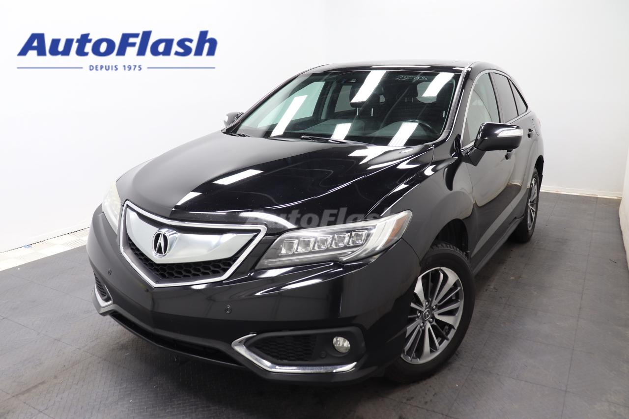 Used 2017 Acura RDX ELITE AWD, NAVI, CAMERA, CUIR, TOIT-OUVRANT for sale in Saint-Hubert, QC