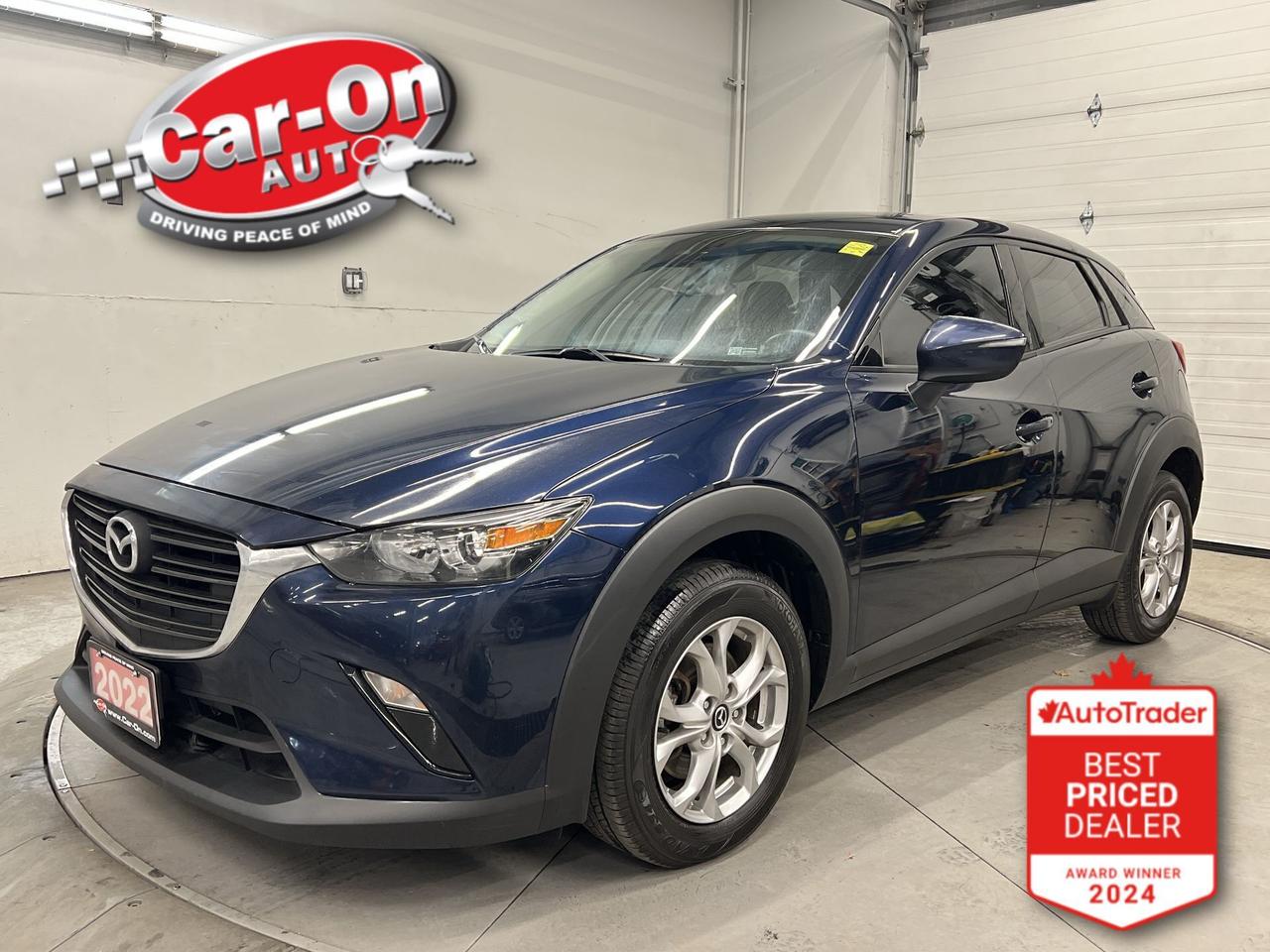 LOW KMS! GS All-Wheel Drive w/ Heated seats & steering, 7-inch touchscreen w/ Android Auto/ Apple CarPlay, blind spot monitor, rear cross-traffic alert, pre-collision system, backup camera, 16-inch alloys, air conditioning, keyless entry w/ push start, automatic headlights, power mirrors, power windows, power locks, rain-sensing wipers, leather-wrapped steering wheel, cruise control, Bluetooth and more!! This vehicle just landed and is awaiting a full detail and photo shoot. Contact us and book your road test today!