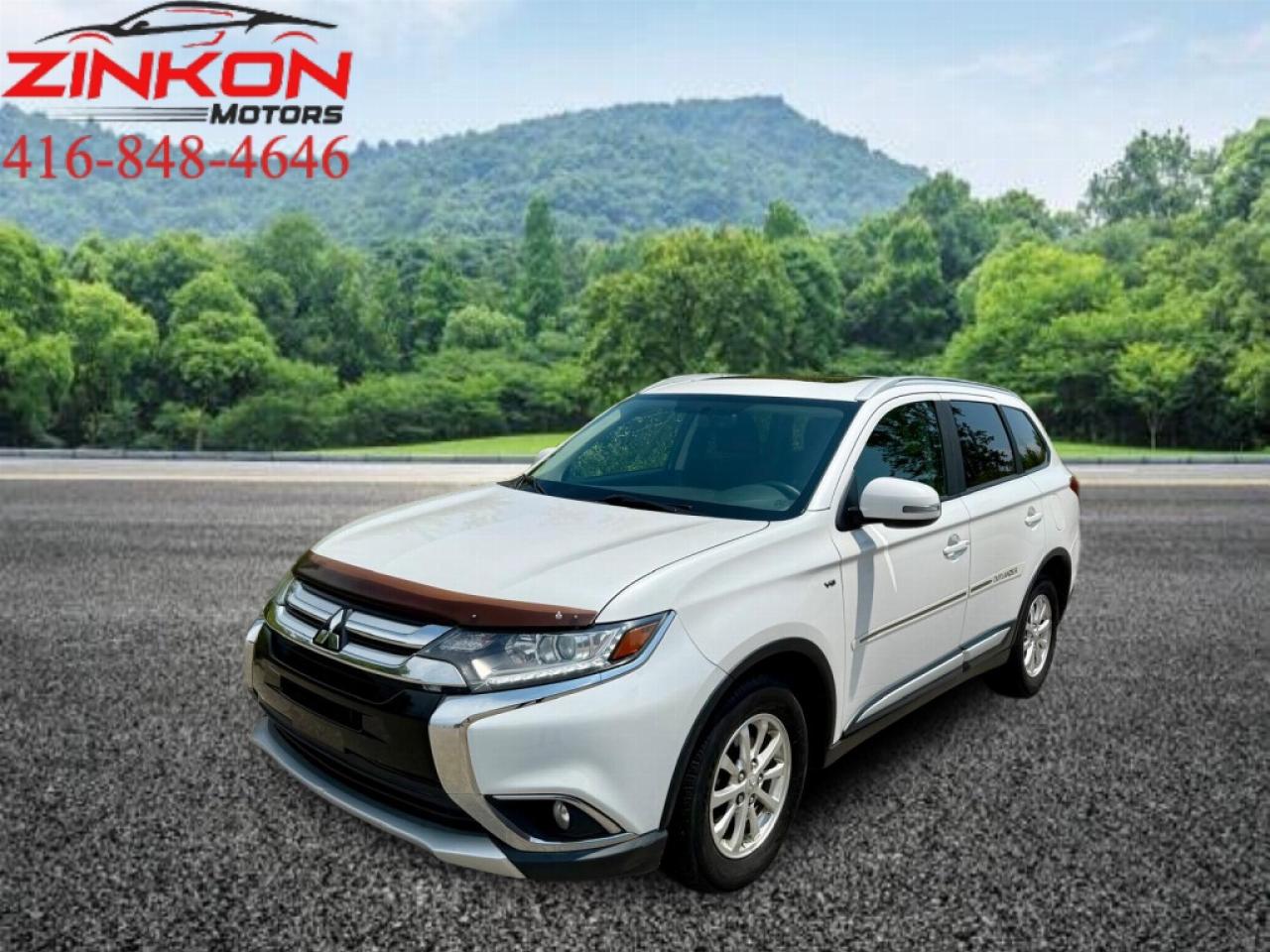 Used 2016 Mitsubishi Outlander SE |AWC|V6|7 PASS|SUNROOF|BACK-UP CAM| for sale in Pickering, ON