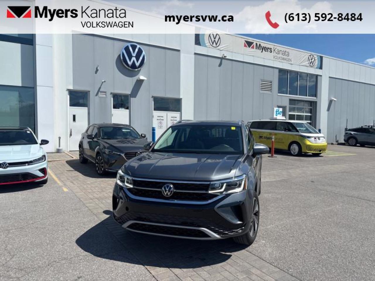 Used 2023 Volkswagen Taos Highline  - Sunroof - Low Mileage for sale in Kanata, ON