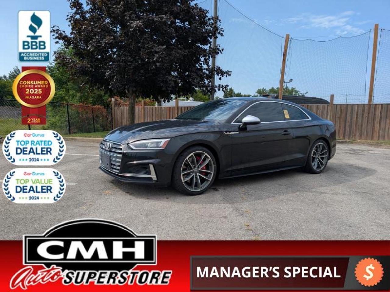 Used 2018 Audi S5 Coupe 3.0 TFSI quattro Technik  **MASSAGING SEATS** for sale in St. Catharines, ON