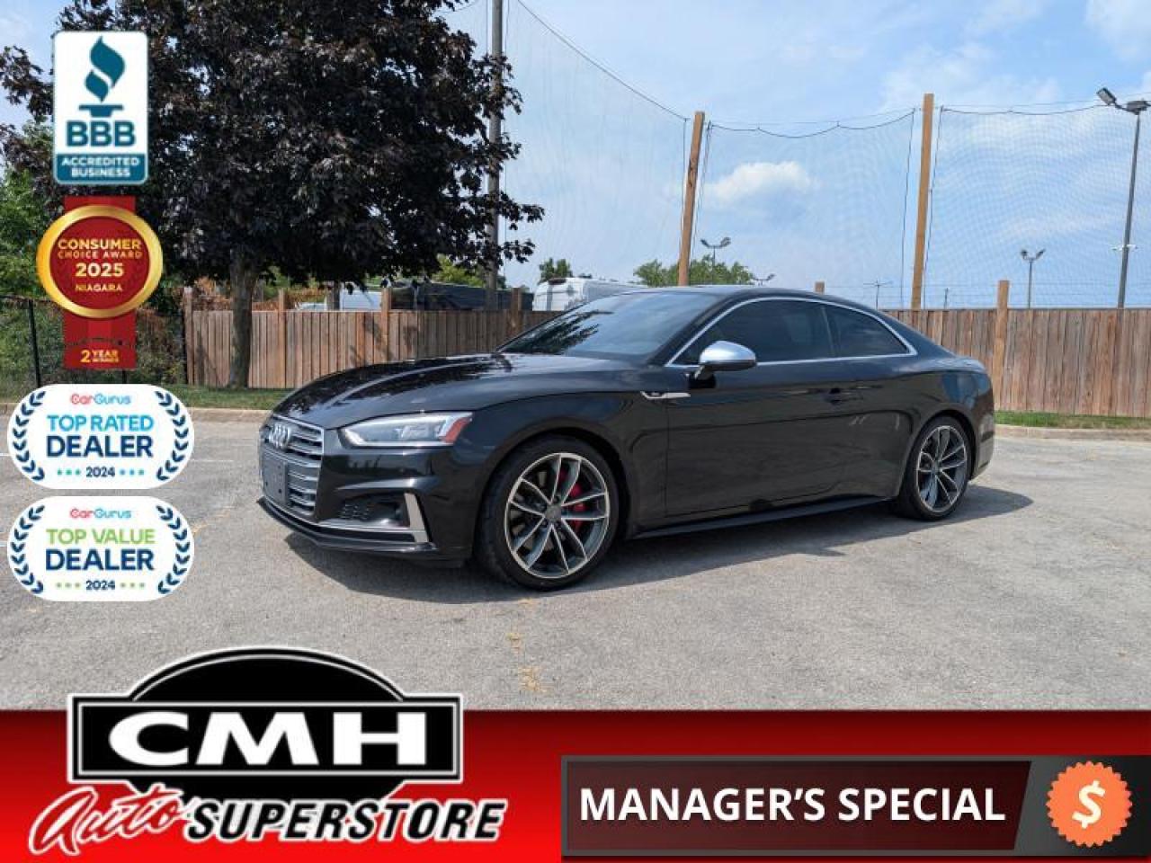 Used 2018 Audi S5 Coupe 3.0 TFSI quattro Technik  **MASSAGING SEATS** for sale in St. Catharines, ON