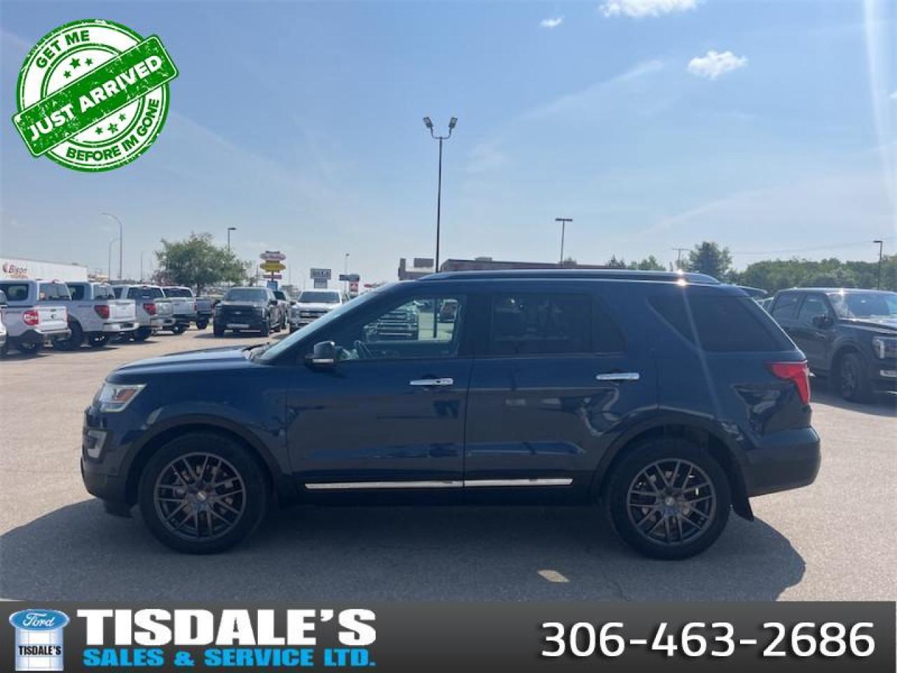 Used 2017 Ford Explorer Limited  - Navigation -  Cooled Seats for sale in Kindersley, SK