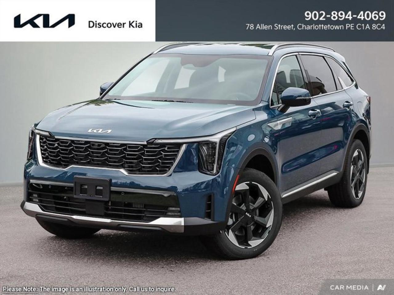 New 2025 Kia Sorento Plug-In Hybrid SX for sale in Charlottetown, PE
