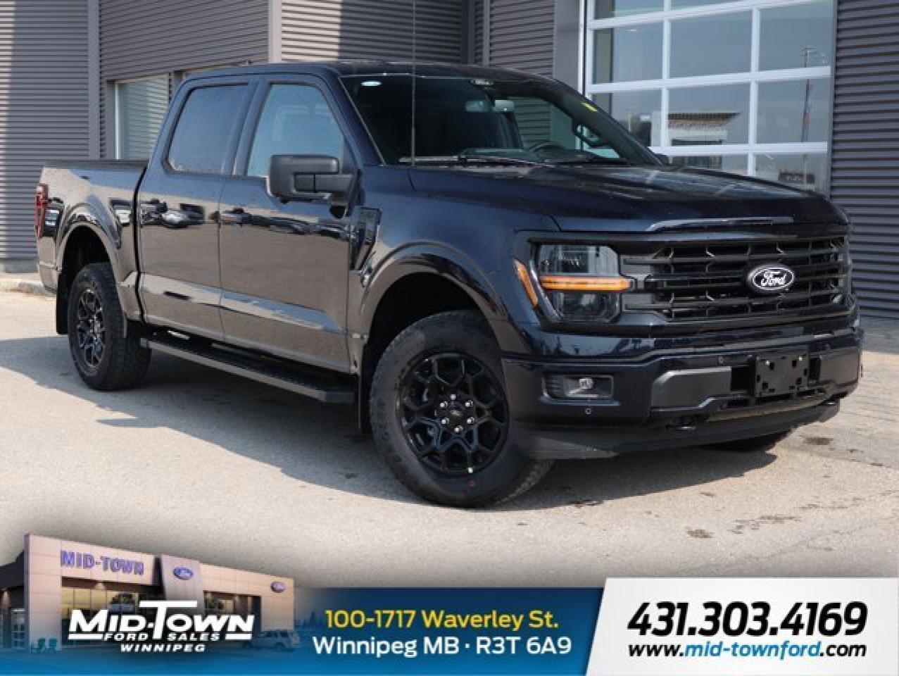 New 2025 Ford F-150 XLT | FX4 Off-Road Pack | Dual Zone Climate for sale in Winnipeg, MB