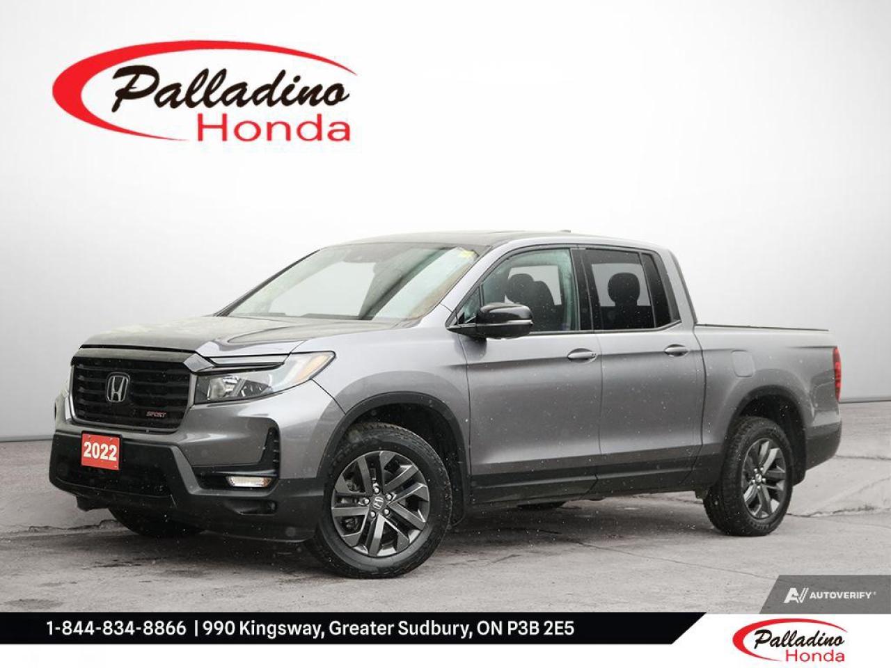 Used 2022 Honda Ridgeline SPORT for sale in Greater Sudbury, ON
