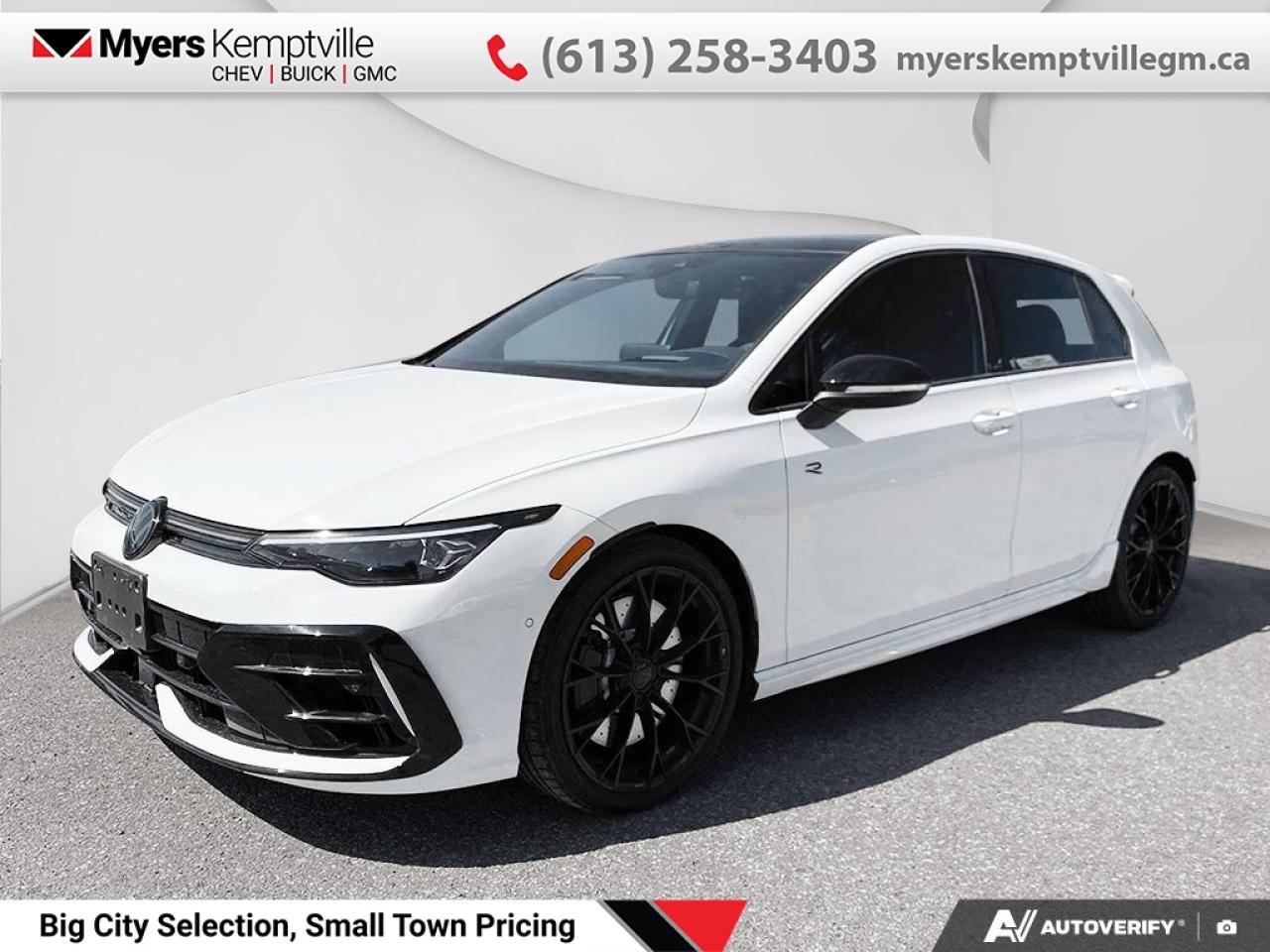 Used 2025 Volkswagen Golf R Black Edition  -  HUD -  Navigation for sale in Kemptville, ON
